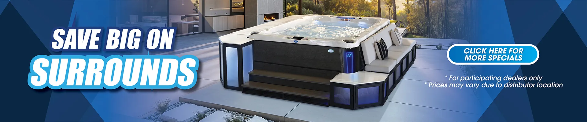 Calspas hot tub being used in a family setting - Hoffman Estates